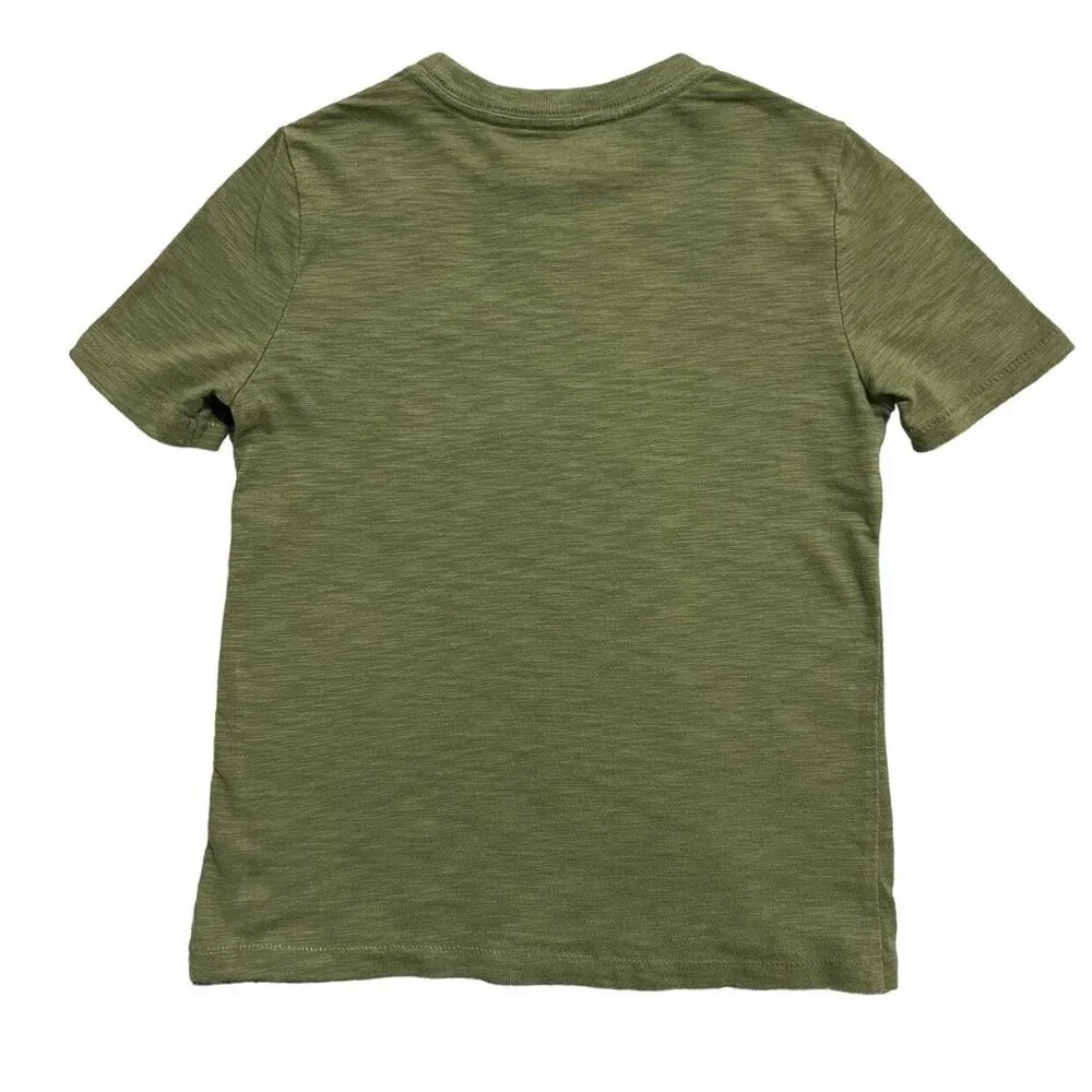 Gap Kids S Olive Sunset Pocket Tee Shirt